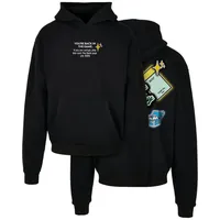 Mister Tee Upscale Interpol Ultraheavy Oversize Kapuzenpullover Black 5XL