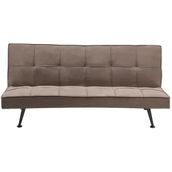 3-Sitzer Schlafsofa braun HASLE