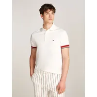 Tommy Hilfiger Poloshirt »INTERLOCK SLEEVE DETAIL REG POLO«, Gr. XXL, Ancient white) , 33052842-XXL