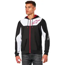 Alpinestars Sessions V3 Kapuzenjacke Herren Schwarz/Weiß/Rot L