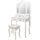 ML-Design Schminktisch Weiß, Holzwerkstoff, 40x140x75 cm, Schlafzimmer, Schminktische