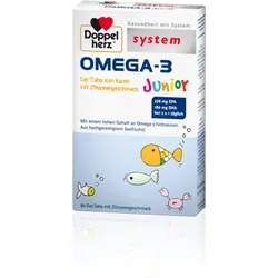 Doppelherz system Omega 3 Junior Gel Tabs 60 Tabs