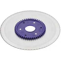 ritter Standard Wellenschliffmesser mit lila Zahnrad, Hobelmesser, Violett, Edel