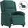 vidaXL Relaxsessel Elektrisch 86,5 x 99,5 x 0 cm Dunkelgrün