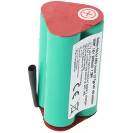 AccuCell Akku passend für den Staubsauger AEG Junior 2.0 Typ 141 alte Version, 3,6 Volt, Abmessungen ca. 50x28x28mm