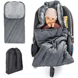 zamboo Winter-Fußsack Babyschale 3M PRO - für alle Gurtsysteme