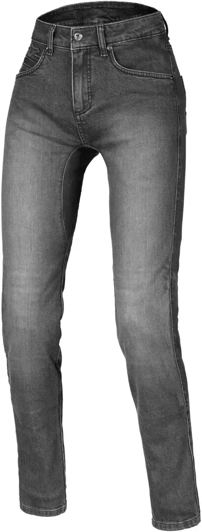 Macna Bloom Dames Motorfiets Jeans, grijs, 32 Voorvrouw