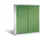 C+P CP Stahlschrank 2149-00 S10059 lichtgrau, rededagrün 8 Fachböden 160,0 x 40,0 x 195,0 cm, aufgebaut, 1 St.