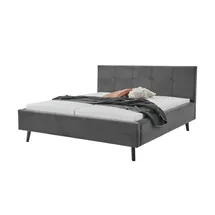 Möbel Kraft Evita 196 x 110 cm Grau