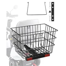 Vevor Fahrradkorb Elektromobil schwarz