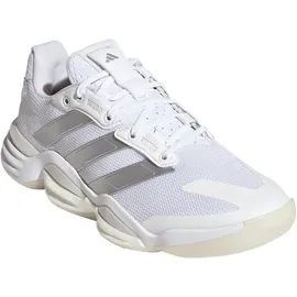 adidas Damen Stabil 16 Indoor Shoes, Ftwwht/Silvermet/Greone, 48 2/3 EU