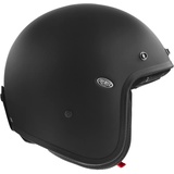 Premier Helm Classic,Schwarz Mit Lederprofilen,M,Unisex
