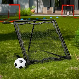 Juskys Fußball Rebounder 100 x 100 cm Power Pass