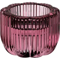Villeroy & Boch Stabkerzenhalter Fleur Glas Lila
