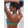 Buffalo Bügel-Bandeau-Bikini Damen Blau/Türkis 36 Cup B