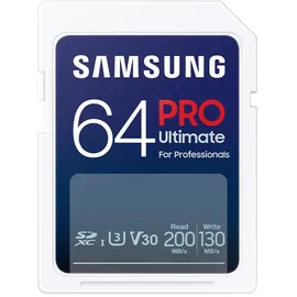 Samsung PRO Ultimate UHS-I V30 200MB/s SDXC