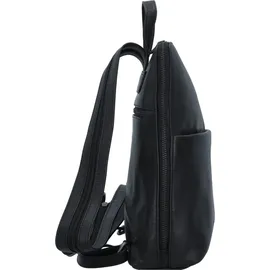 GREENBURRY Fiorentina City Rucksack Leder 31 cm Schwarz