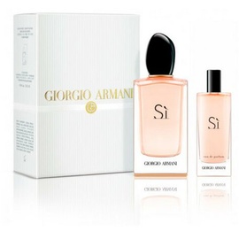 Giorgio Armani Si Eau de Parfum 100 ml + Eau de Parfum 15 ml Geschenkset