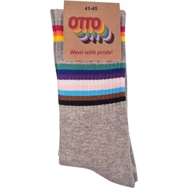 Capelli New York Limited Edition Pride-Socken grau 37-40