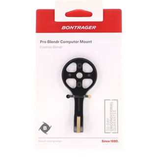 Bontrager Pro Blendr Aluminium-Computerhalterung Schwarz