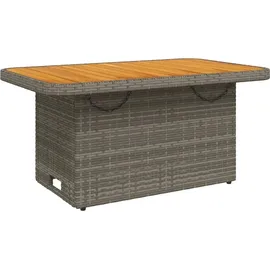 vidaXL Garten-Lounge-Set 5-tlg. grau