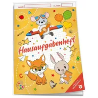 Trötsch Verlag TRÖTSCH - Hausaufgabenheft Grundschule Zum Schulstart Tierfreunde