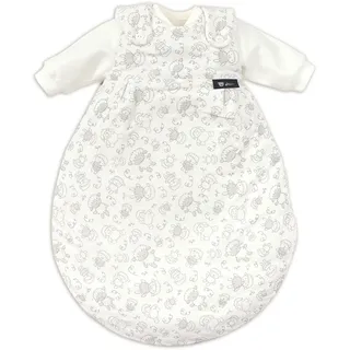 Alvi BABY-MÄXCHEN 3-tlg. Ganzjahresschlafsack 2.5 TOG, weiss, 62