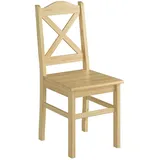 Küchenstuhl Massivholzstuhl Esszimmerstuhl Kiefer Stuhl Jugendzimmer Holzmöbel