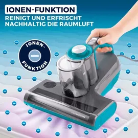 Clean Maxx CLEANmaxx Milbensauger Rotation Power blau