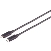 ShiverPeaks S/CONN maximum connectivity USB Anschlusskabel, Optisches USB-C Kabel, 3.2, 10Gbps, PD, 10,0m (30-41075)