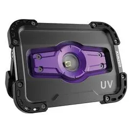 Kunzer PL-2 UV UV-Lampe, LED Strahler akkubetrieben 400lm