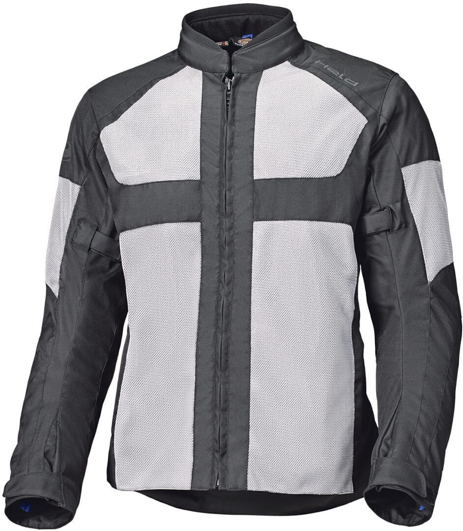 Held Palma Mesh motorfiets textiel jas, zwart-grijs, XL Voorman