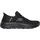 SKECHERS Go Walk Flex Black Textile / Trim 38