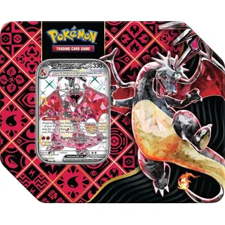 Pokémon TCG: Paldean Fates Great Tusk EX Tin (5 Packs) - EN