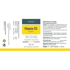 Exvital Vitamin D3 50 ml
