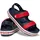 Crocs Crocband Cruiser Sandalen Navy / Varsity Red 33-34