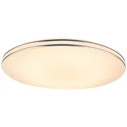 GLOBO LIGHTING Deckenleuchte »PIERRE«, dimmbar, inkl. Leuchtmittel in neutralweiß/kaltweiß/warmweiß - weiss