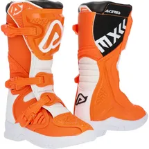 Acerbis X-Team JR Kids Motocross Stiefel weiss-orange, Größe 36