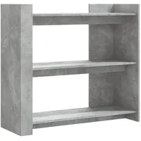 VidaXL Konsolentisch Betongrau 100x35x90 cm Holzwerkstoff