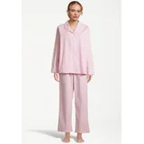 Seidensticker Pyjama gestreift Rosa L