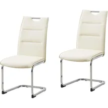 Hti-Living HTI-Line Schwingstuhl 2er Set PU DannyC