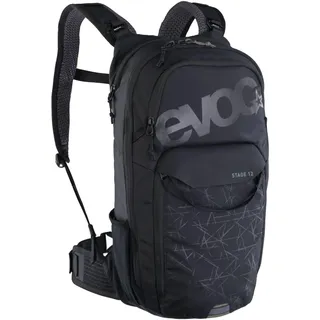 Evoc Stage 12 Rucksack (Größe 12L, schwarz)