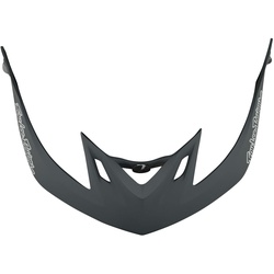 Troy Lee Designs A2 Decoy Helmschirm, grau für Männer