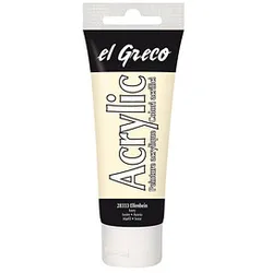 KREUL el Greco Acrylfarbe elfenbein 75,0 ml