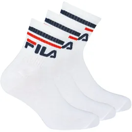 Fila Socken 3er Pack Weiß 43-46