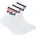 Socken 3er Pack Weiß 43-46