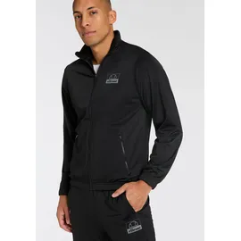 Ellesse Trainingsanzug ELLESSE "KARTONI JACKET AND PANT SET", Herren, Gr. M, schwarz, Obermaterial: 100% Polyester, Sportanzüge Trainingsanzug, für vielseitige sportliche Aktivitäten, aus Polyester