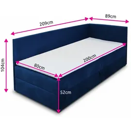 Sofnet Flame 80 x 200 cm Beige