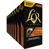 L'OR Kaffeekapseln Lungo Estremo, 100 Nespresso®* kompatible Kapseln, 10er Pack, 10 x 10 Getränke