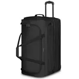 Redolz Duffle Essentials 2-Rollen Reisetasche 70 cm L mit Dehnfalte black